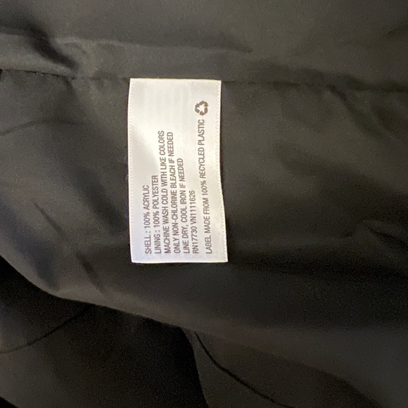 Merona Black and White Blazer Lined- Padded Shoulders Size 6 - Picture 6 of 7